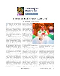 Fr. Aelred, OCSO, Vocation Story